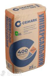 Цемент CEMARK Каменец-Подольский ПЦ II/Б-К-400Р-Н (25 кг)