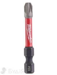 Бита SHOCKWAVE MILWAUKEE, PZ3, 50мм, (1шт) ,блистер (4932430870)