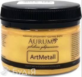Краска AURUM декоративно-художественная, св. золото (0,1кг)