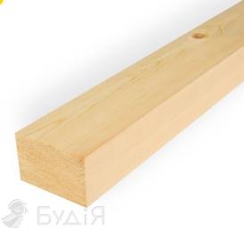 Рейка сухая строганная сосна 50*50(4м)