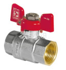 Кран кульовий KOER KR.217 (1'') ВВ  метелик KR0025