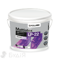 Фарба інтер'єрна POLIMIN LP-22 MATTLATEX Клас 2 (1 кг)