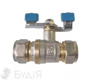 Кран кульовий Best PN30 16x16 мм (1307)