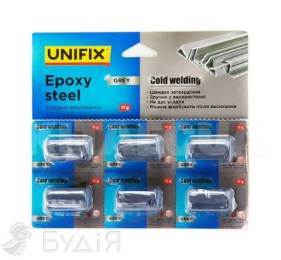 Холодная сварка UNIFIX серая 10гр 