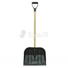 Лопата для снега MAAN Standard 470мм черная (3699)