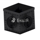 Дождеприемник пластиковый Base 300х300 черный (8370)