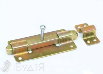 Шпингалет квадрат №12 105*50 цинк