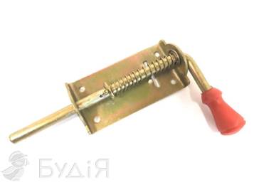 Засов пружинка № 150 цинк