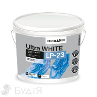 Фарба інтер'єрна POLIMIN LP-23 Ultra WHITE Клас 3 (1 кг)
