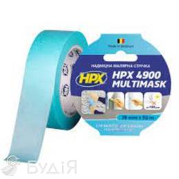 Лента малярная HPX Multimask сверхпрочная 120°С 50мм х 25м EW5025