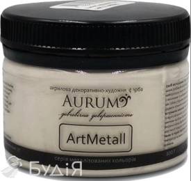Фарба AURUM декоративно-художня, срібло (0,1 кг)