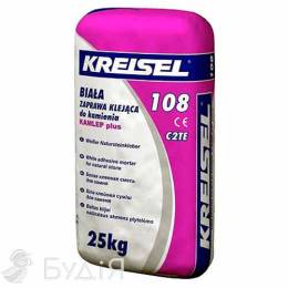 Клей для плитки білий Kreisel (Крайзель) -108 (25кг)