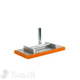 Терка алюм. шарнірна з гумовою губкою KUBALA 140х280мм (0332)