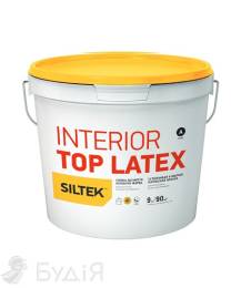 Краска интерьер Siltek Interior Top Latex стойкая к мытью База С (4,5 л)