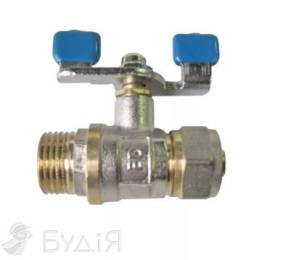 Кран кульовий Best PN40 ЗЗ 1/2 ' (1306)