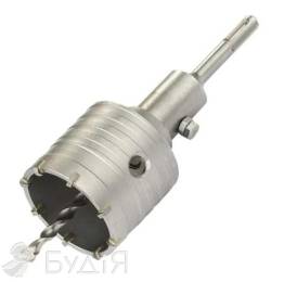 Коронка по бетону SDS-Plus - 80м (WERK) + хвостовик