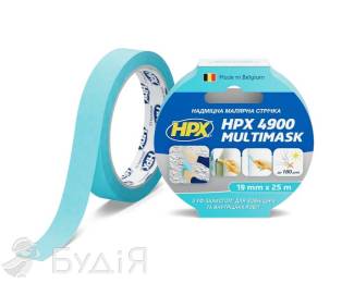 Лента малярная HPX4900 MULTIMASK 120C 38мм х 25м циановая EW3825 