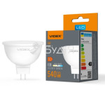 Лампа лед. VIDEX MR16e 6W GU5.3 4100K 220V(VL-MR16е-06534) 24965