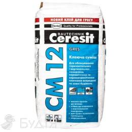 Клей для плитки Ceresit (Церезит)  СМ 12 (25 кг)