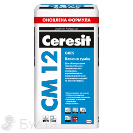 Клей для плитки Ceresit (Церезит)  СМ 12 (25 кг)