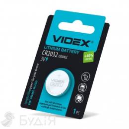 Батарейка VIDEX CR2032 (1шт) 22761