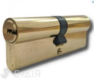 Цилиндр Avers (личинка замка) DM-80-G (40х40мм) Gold