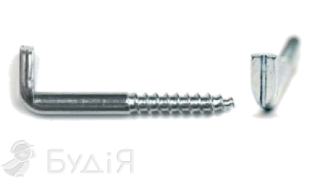 Шуруп PL гак цб 4,5х35/40 шліц