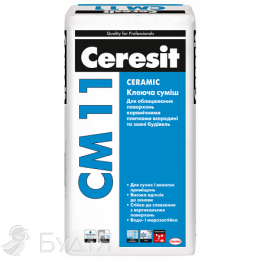 Клей для плитки Ceresit (Церезит)  СМ 11 (25кг)
