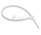 Хомут пластиковий 400х5мм білий (100 шт) (HN-184051)
