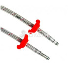 Гнучка підводка  до змішувачів в силіконовій оболонц (пара) KOER M10 40 см (KH-02-F1/2