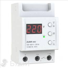 Реле напряжения ZUBR D63
